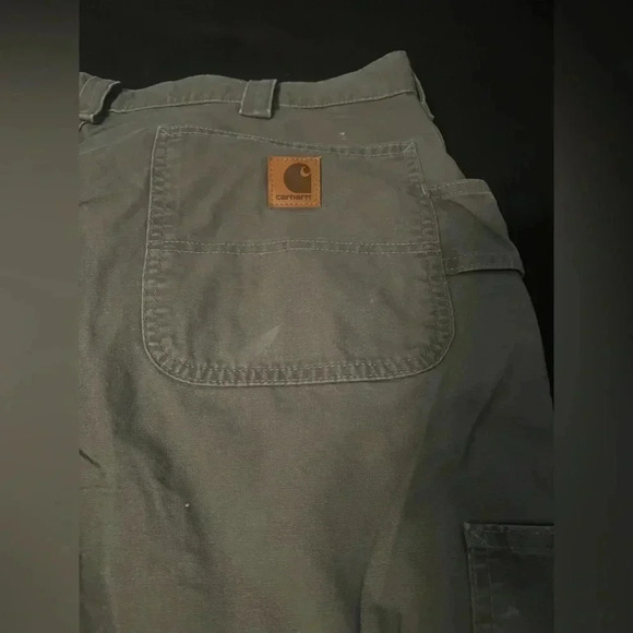 Carhartt distressed work pants size 38x30 - Picture 1 of 5